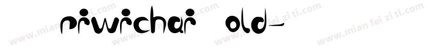 EACSriwichai Bold字体转换